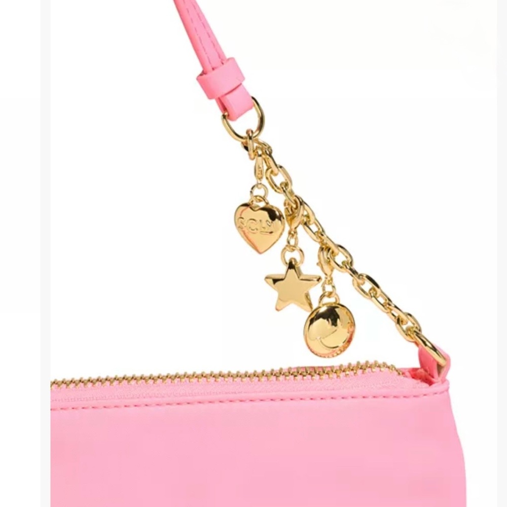 Stoney Clover Lane Flat Wristlet Crossbody - Pink - Picture 5 of 9